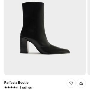 SCHUTZ Raffaela Black Bootie size 8.5